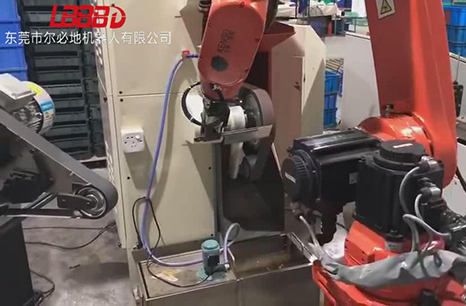 爾必地新款打磨專用機器人應(yīng)用案例視頻